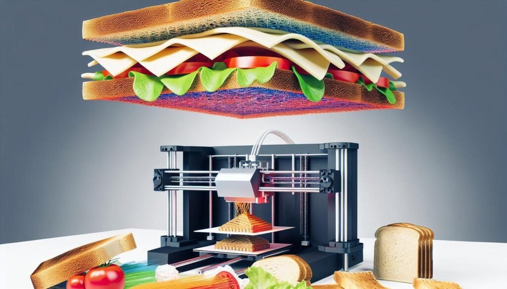 quand pourra-t-on fabriquer un sandwich avec une imprimante 3d