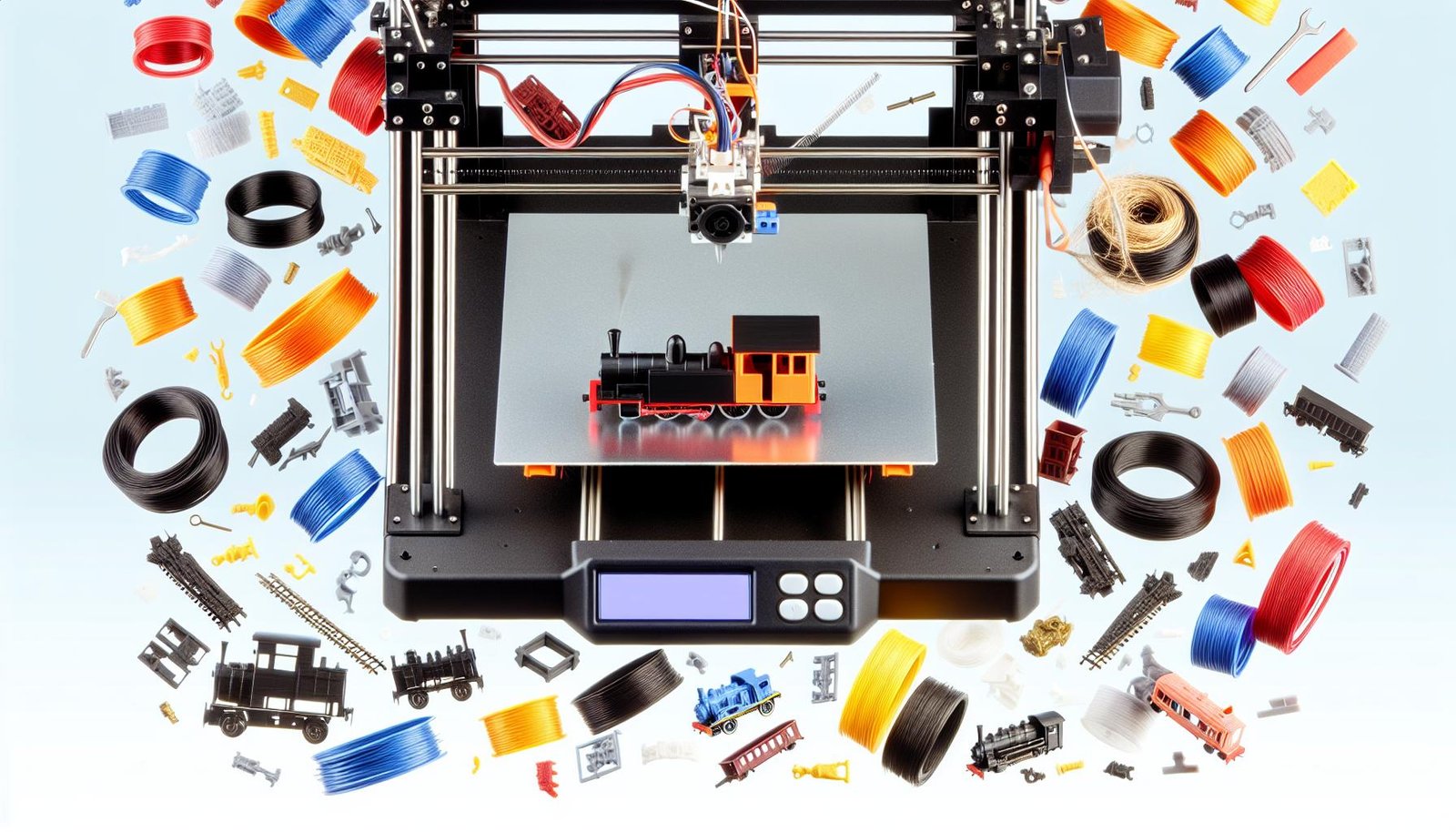 Recommandations dimprimantes 3D spécifiquement adaptées aux besoins du modélisme ferroviaire