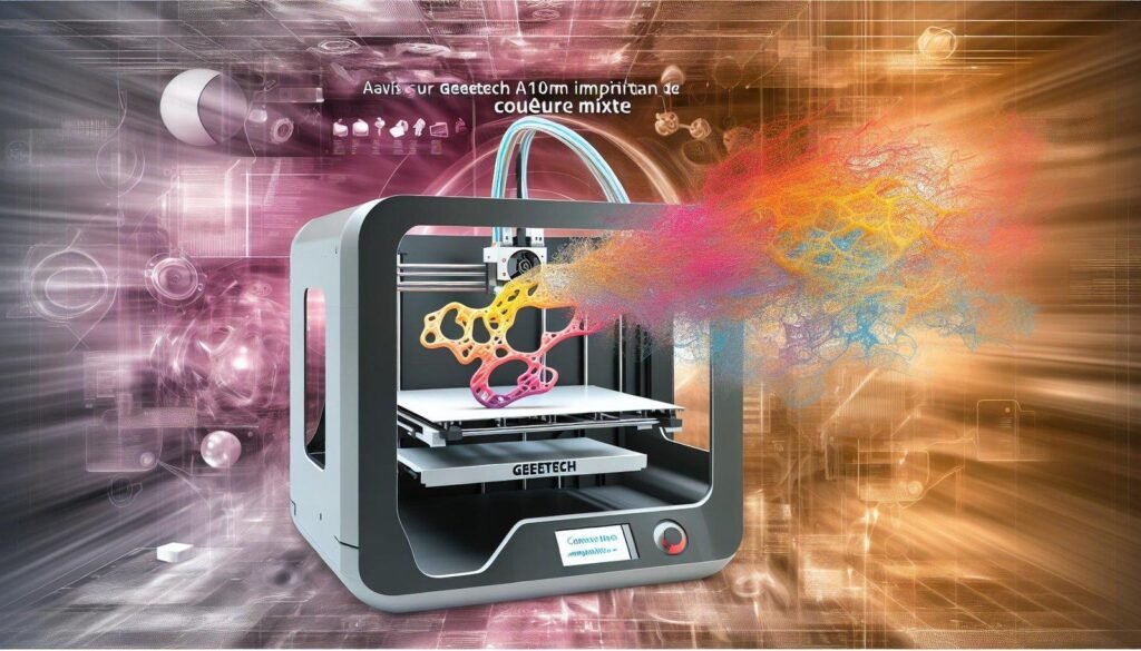 avis sur geeetech a10m imprimante 3d couleur mixte