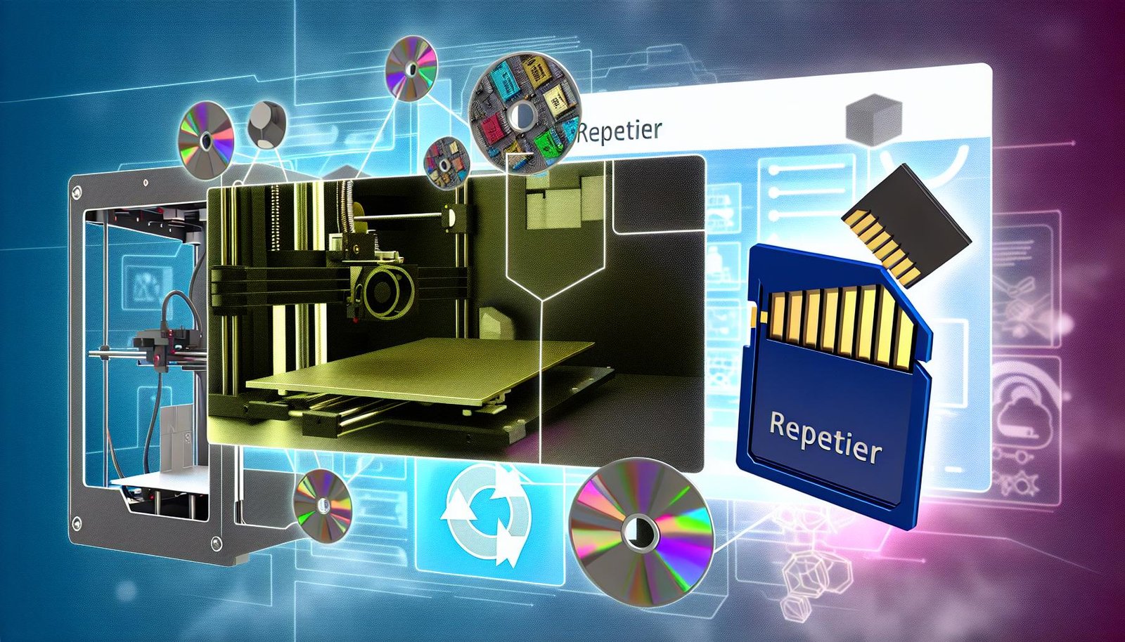 Utilisation de Repetier ⁢pour préparer les fichiers dimpression